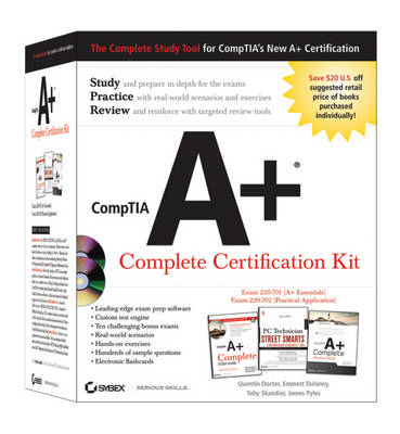 Book cover for CompTIA A+ Complete Certification Kit (Exams 220-701 and 220-702)