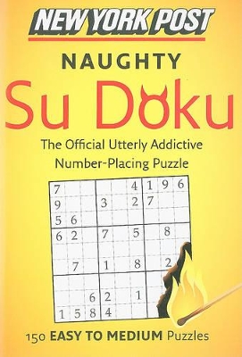 Book cover for New York Post Naughty Su Doku