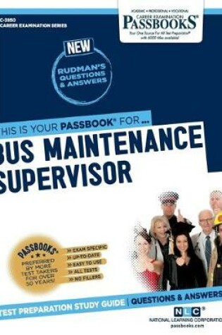 Cover of Bus Maintenance Supervisor (C-3950)