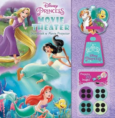 Book cover for Disney Princess: Movie Theater Storybook & Movie Projector