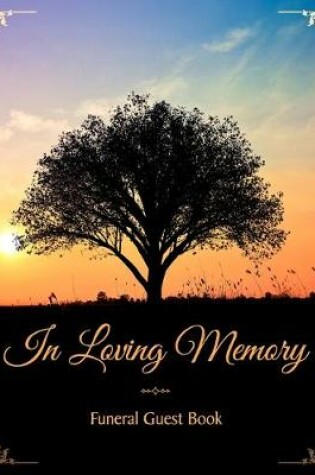 Cover of In Loving Memory Funeral Guest Book