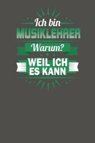 Cover of Ich Bin Musiklehrer - Warum? Weil Ich Es Kann