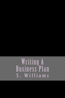 Book cover for Writing A Business Plan