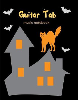 Book cover for Guitar Tab Music Notebook