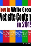 Book cover for How to Write Great Website Content in 2019