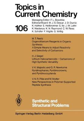 Cover of Synthetic and Structural Problems