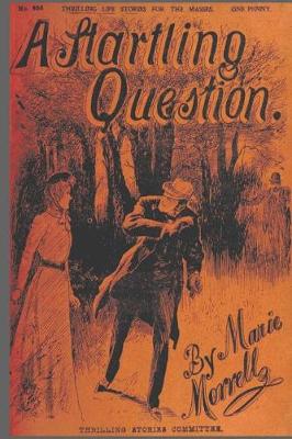 Book cover for Journal Vintage Penny Dreadful Book Cover Reproduction Startling Question