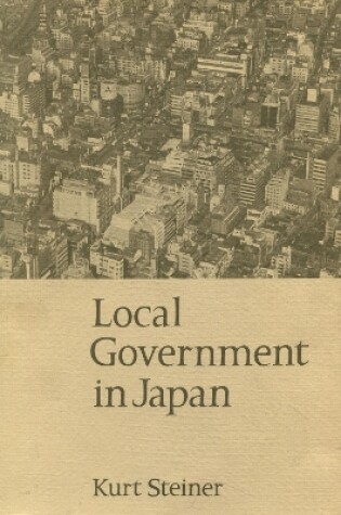 Cover of Local Government in Japan