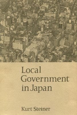 Book cover for Local Government in Japan
