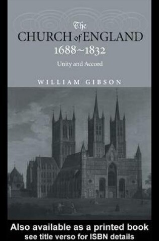 Cover of The Church of England 1688-1832