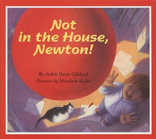 Book cover for Not in the House, Newton!