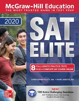 Book cover for McGraw-Hill Education SAT Elite 2020