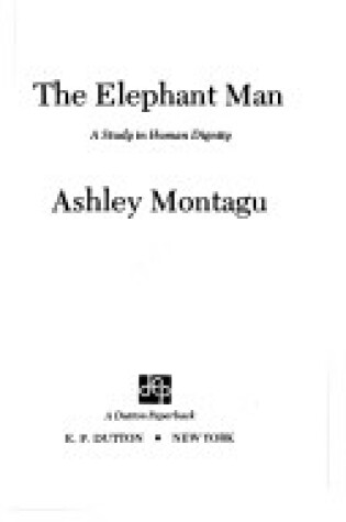 Cover of Elephant Man