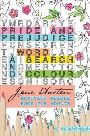 Cover of Pride and Prejudice Word Search and Colour