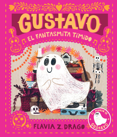 Book cover for Gustavo, el fantasmita tímido