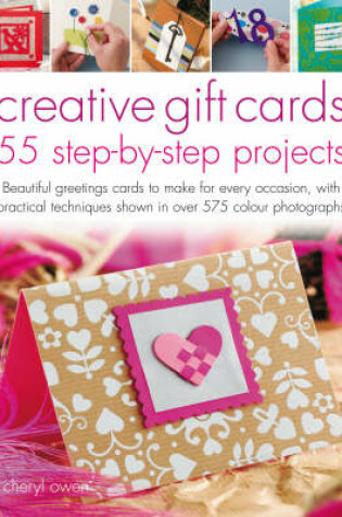 Cover of Creative Gift Cards Step-by-step