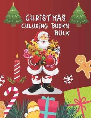 Book cover for Christmas Coloring Books Bulk