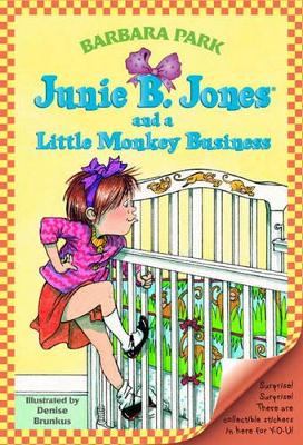 Book cover for Junie B. Jones and a Little Monkey Business