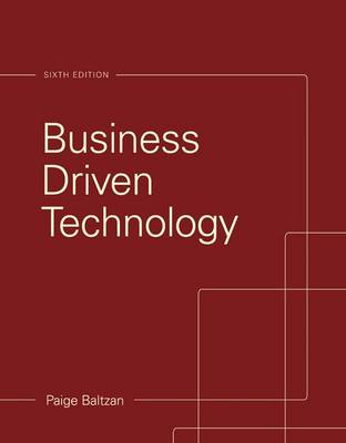 Book cover for Business Driven Technology with Connect Access Card