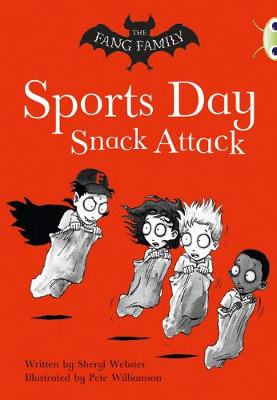 Book cover for Bug Club Gold A/2B The Fang Family: Sports Day Snack Attack 6-pack