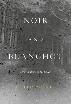 Cover of Noir and Blanchot