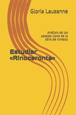 Book cover for Estudiar Rinoceronte
