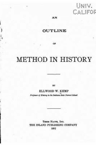 Cover of An Outline of Method in History