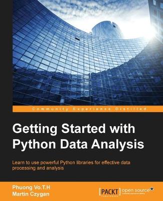 Book cover for Getting Started with Python Data Analysis