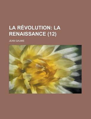 Book cover for La Revolution (12)