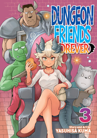 Book cover for Dungeon Friends Forever Vol. 3