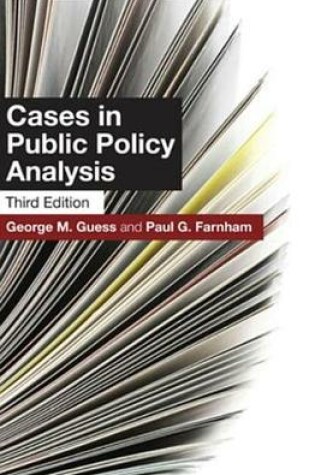 Cover of Cases in Public Policy Analysis