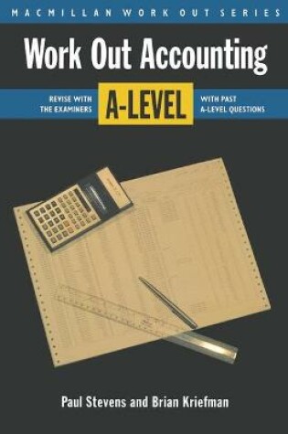 Cover of Work Out Accounting 'A' Level