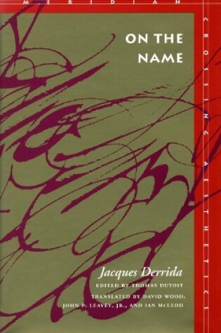 Cover of On the Name