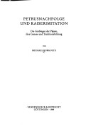 Cover of Petrusnachfolge Und Kaiserimitation