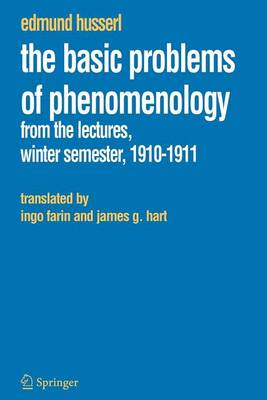 Book cover for The Basic Problems of Phenomenology