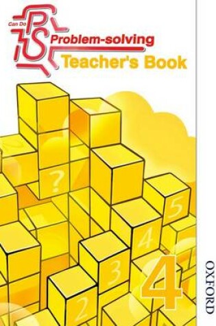 Cover of Can Do Problem Solving Year 4 Teacher's Book