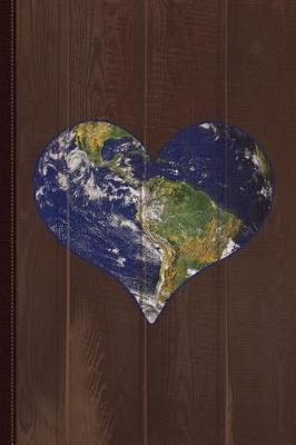 Book cover for Heart Earth Love Journal Notebook