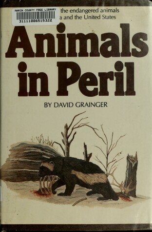 Book cover for Animals in Peril