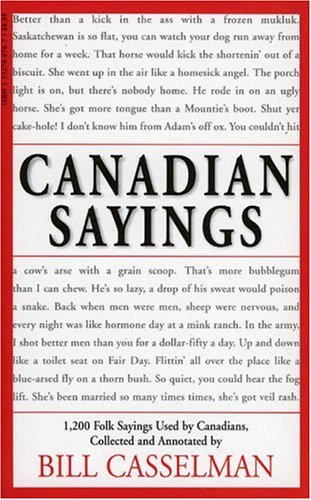 Book cover for Canadian Sayings
