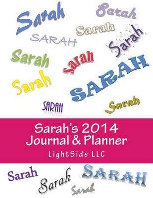 Book cover for Sarah's 2014 Journal & Planner