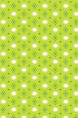 Cover of 2019 Weekly Planner Dots Diamonds Pattern Design 134 Pages