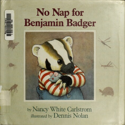 Book cover for No Nap for Benjamin Badger