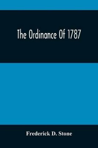 Cover of The Ordinance Of 1787