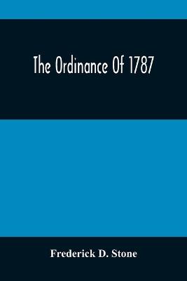 Book cover for The Ordinance Of 1787