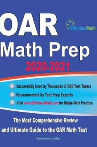 Cover of OAR Math Prep 2020-2021