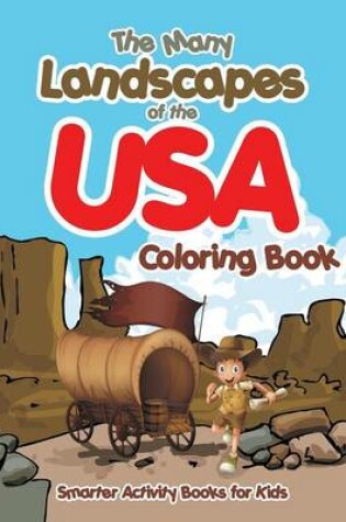 Cover of The Many Landscapes of the USA Coloring Book