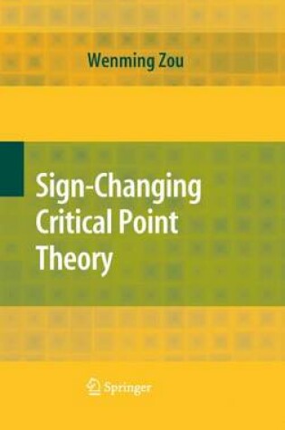 Cover of Sign-Changing Critical Point Theory