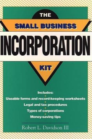 Cover of The Small Business Incorporation Kit