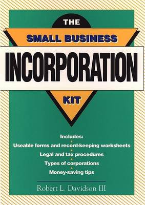 Book cover for The Small Business Incorporation Kit