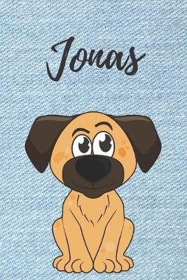 Book cover for Jonas Hund-Malbuch / Notizbuch / Tagebuch